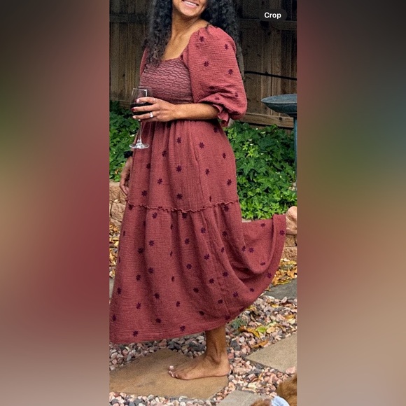 Bohemian Floral Maxi Dress - Picture 2 of 2